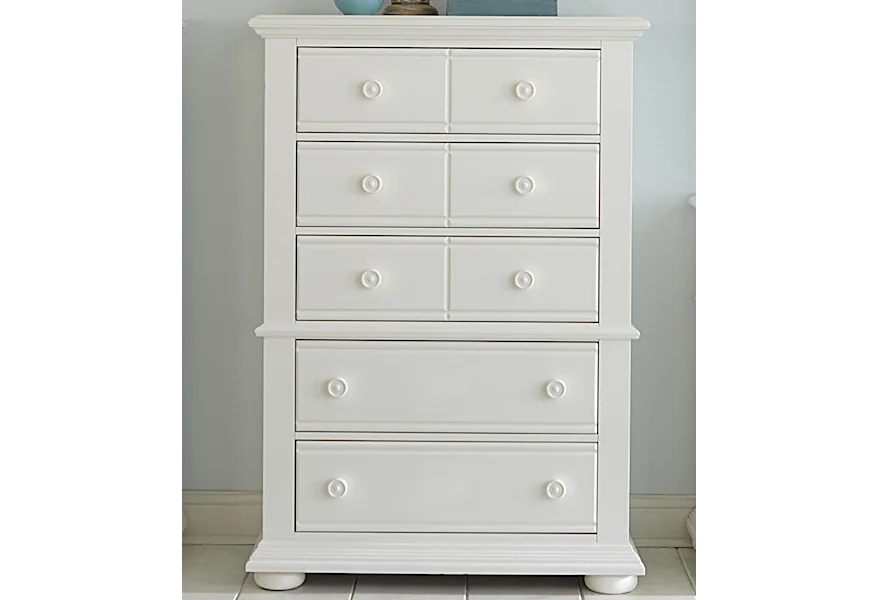 Summer House 5 Drawer Chest by Liberty Furniture at Esprit Decor Home Furnishings